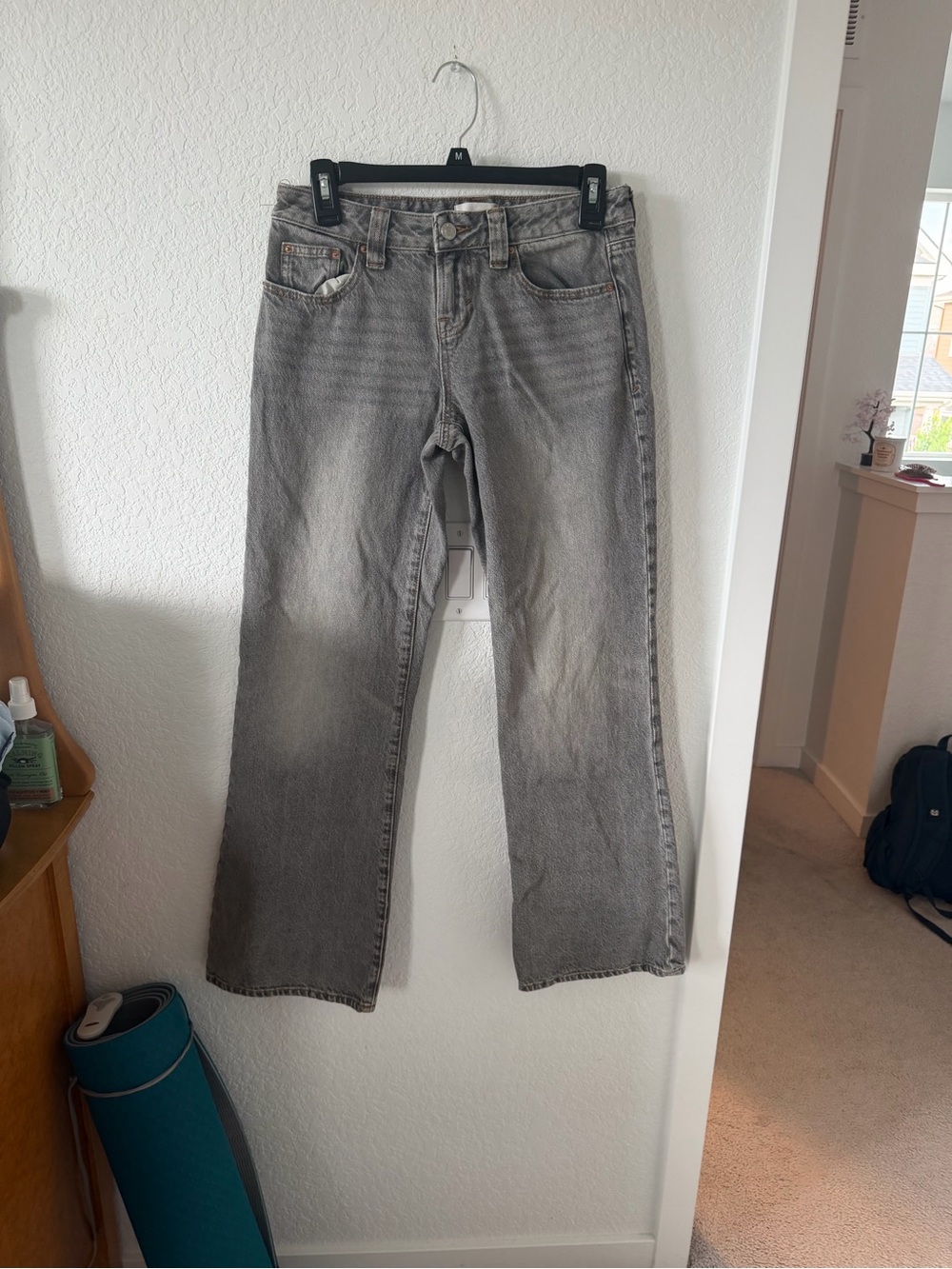 Pacsun cute Gray Women's wide-Leg Jeans